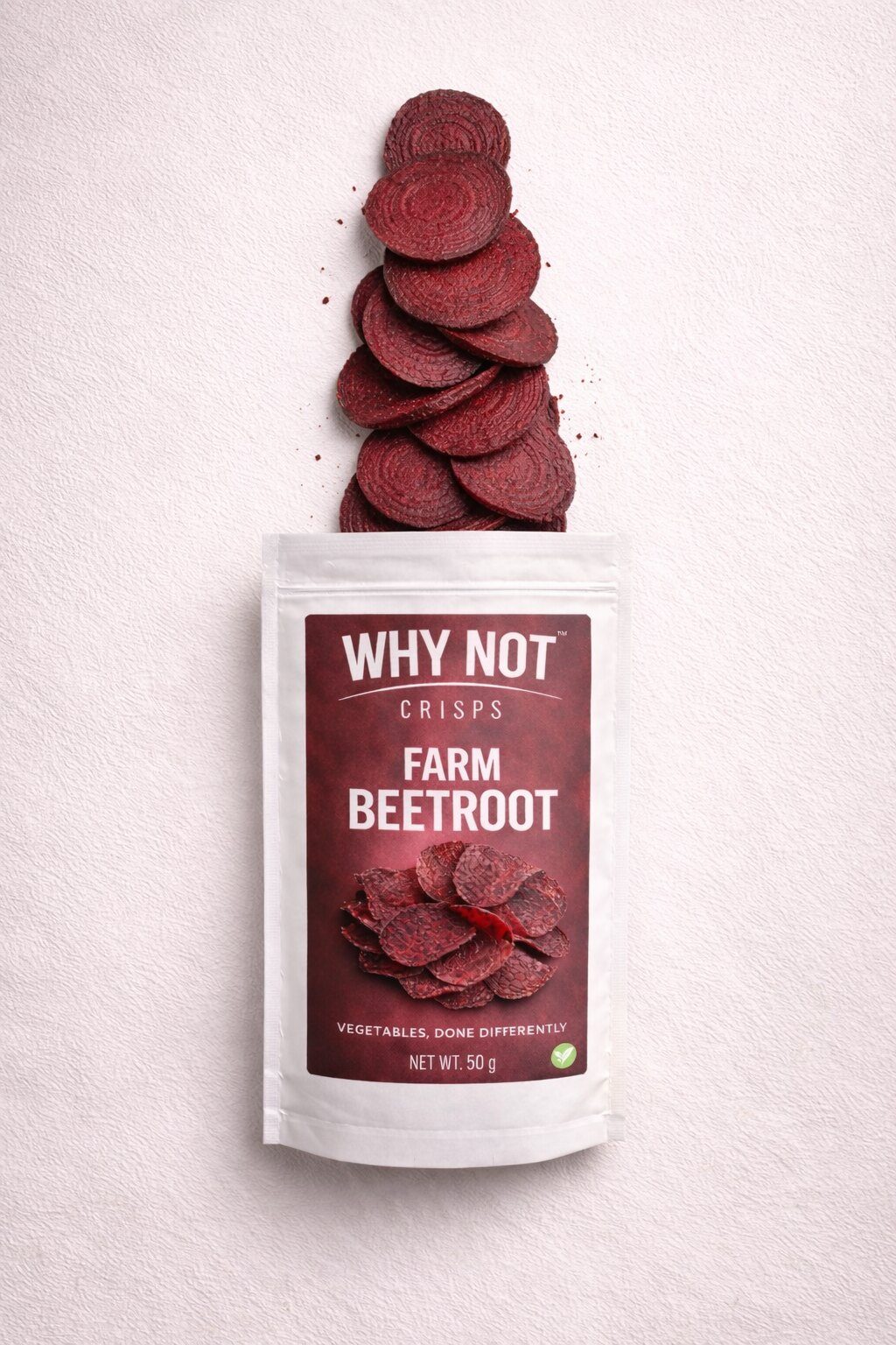 vacuum fried beetroot chips